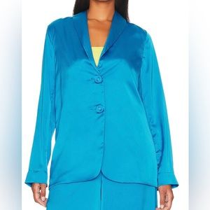 Show Me Your Mumu NWT Felix Blazer Blue SZ Med